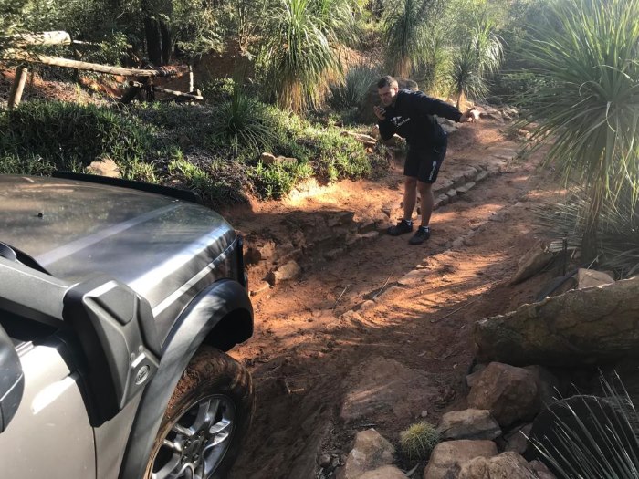 Steve 4x4 training in South Africa